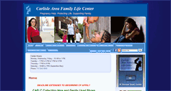 Desktop Screenshot of carlislefamilylife.org